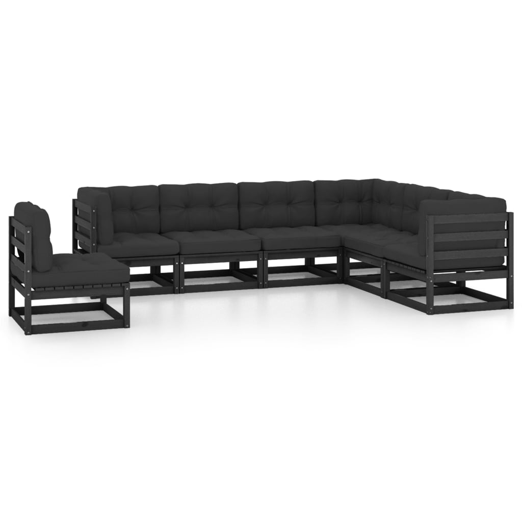 5-Piece Outdoor Bar Setting | Solid Pinewood Bar Table & Stools