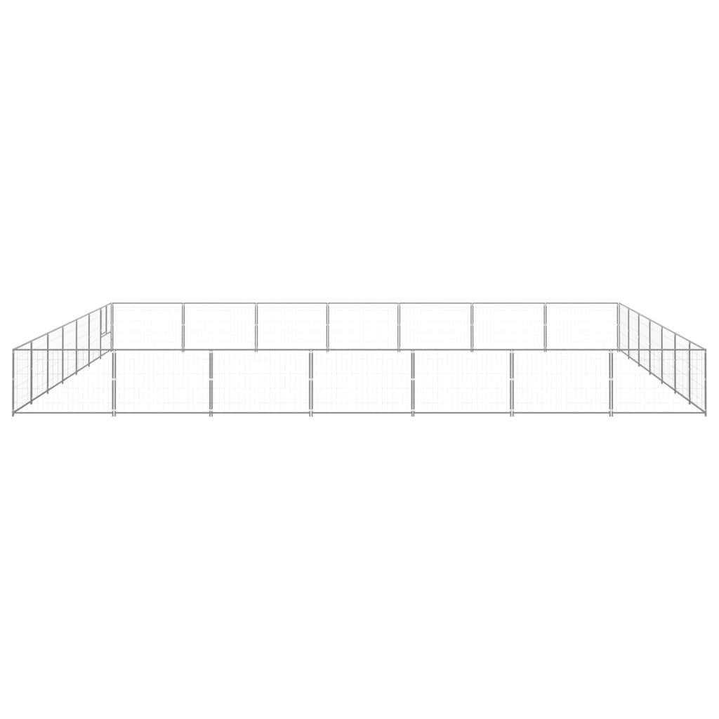 Heavy-Duty Steel Dog Kennel — 49m² | Large Outdoor Dog Run