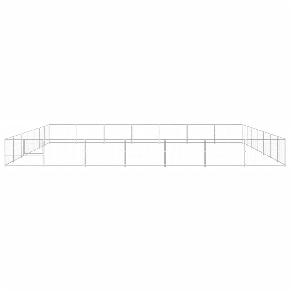 Heavy-Duty Steel Dog Kennel — 49m² | Large Outdoor Dog Run