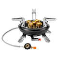 16000W High-Pressure Camping Gas Stove | Foldable | Copper & Steel